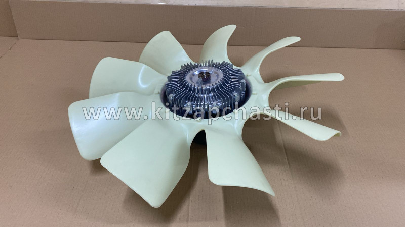 Вентилятор с вискомуфтой в сборе (L340-375) DONG FENG DFL-3251A Euro3
